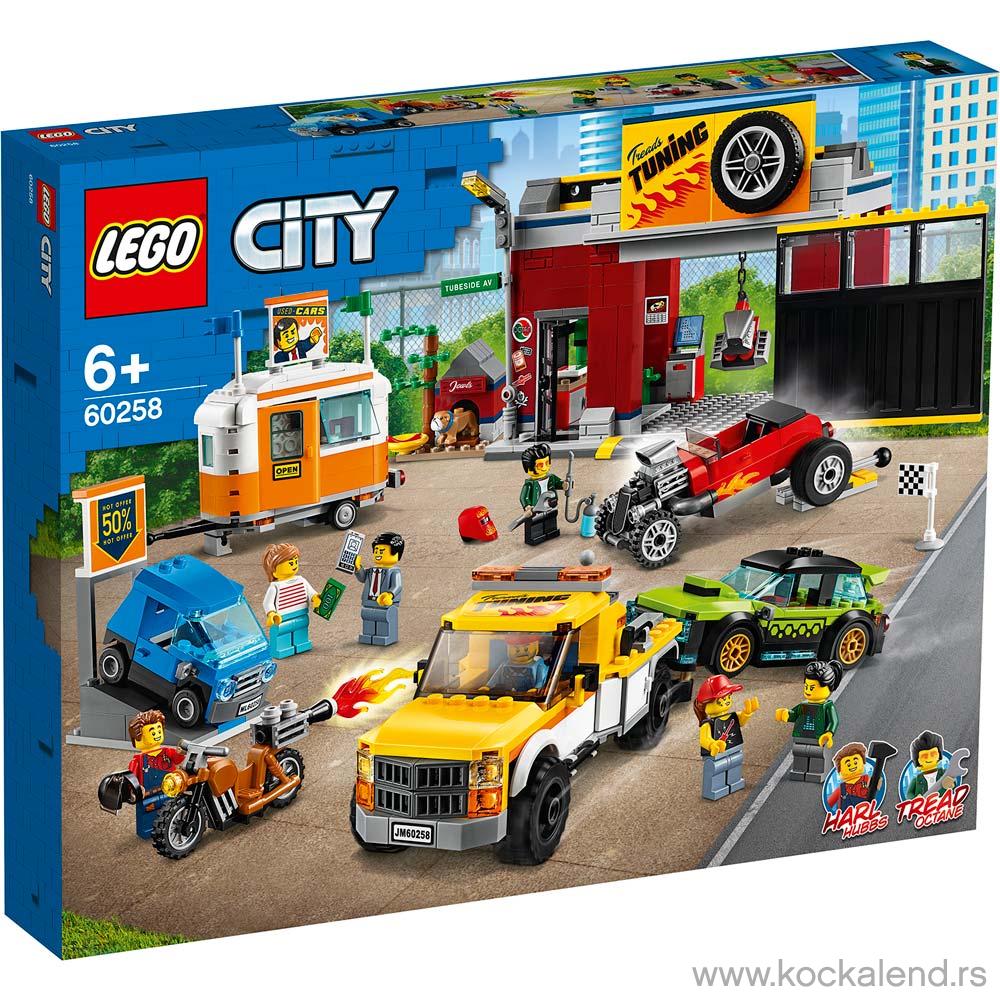 LEGO CITY TURBO WHEELS TUNING WORKSHOP 