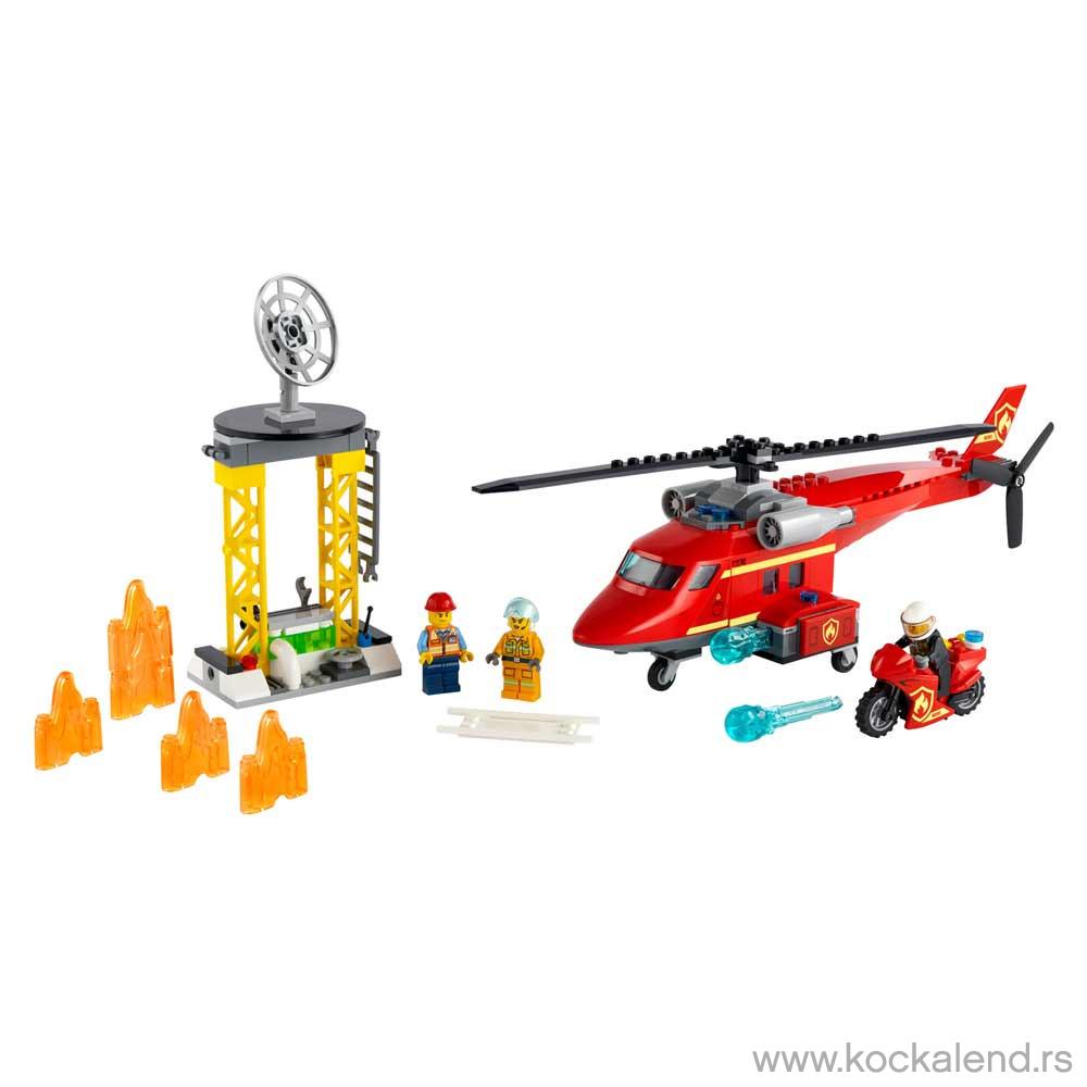 LEGO CITY FIRE RESCUE HELICOPTER