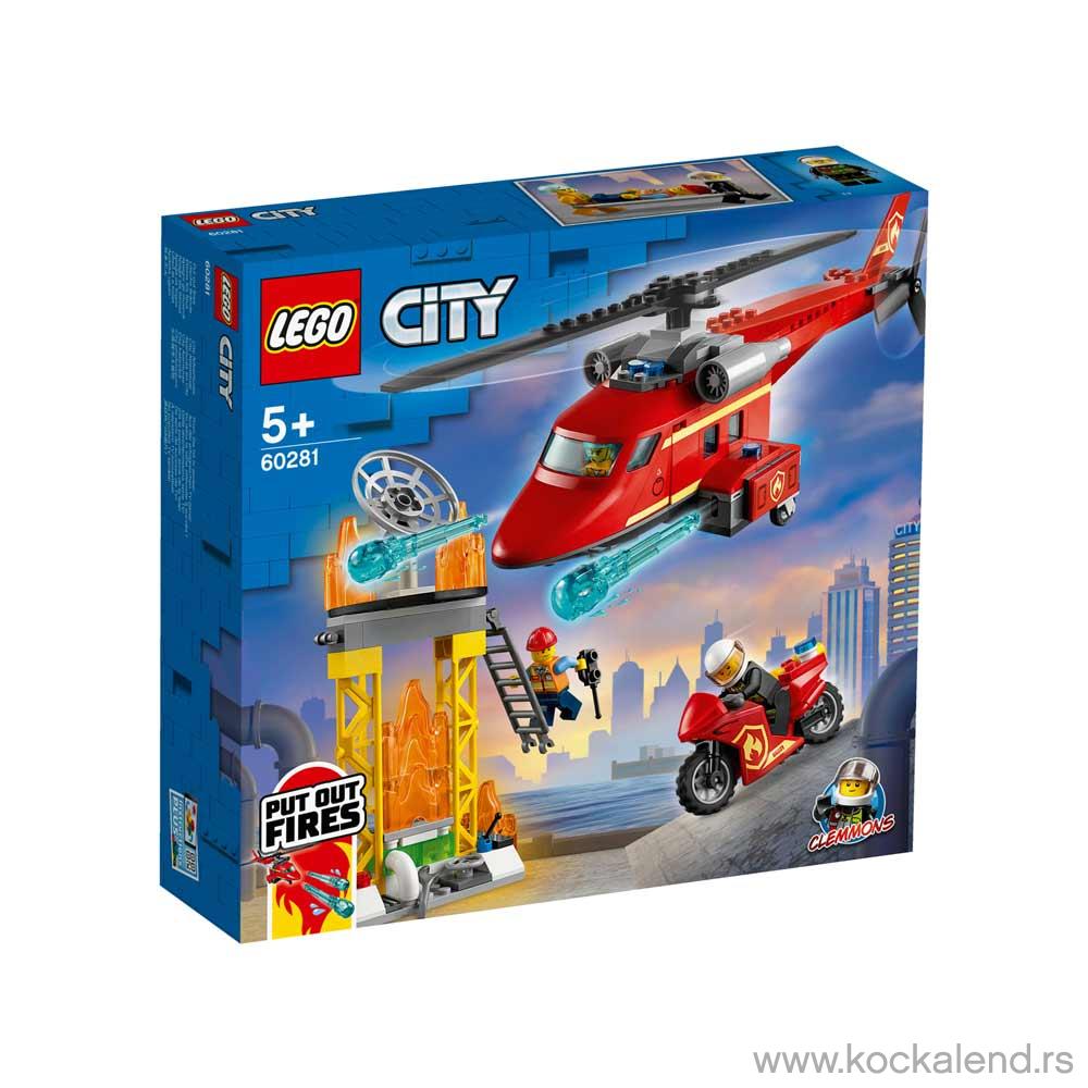 LEGO CITY FIRE RESCUE HELICOPTER 