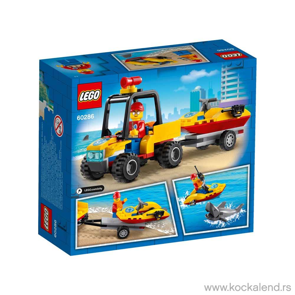 LEGO CITY BEACH RESCUE ATV 