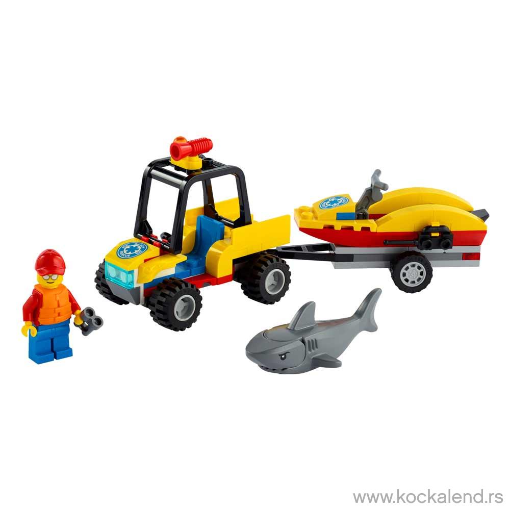 LEGO CITY BEACH RESCUE ATV 