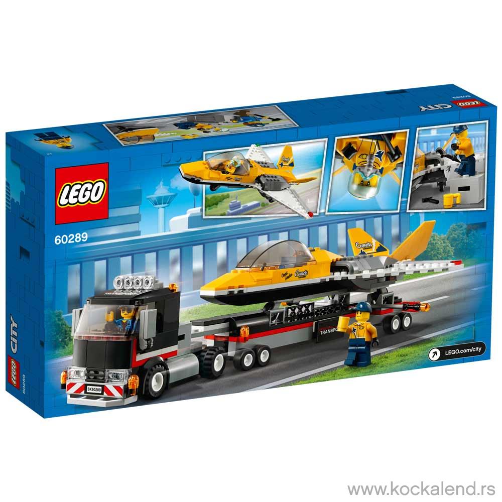 LEGO CITY AIRSHOW JET TRANSPORTER 