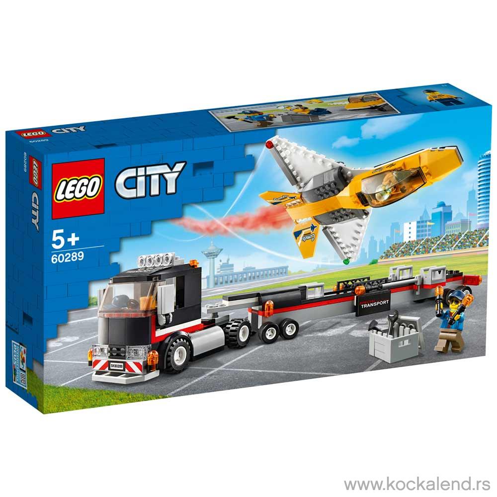 LEGO CITY AIRSHOW JET TRANSPORTER 