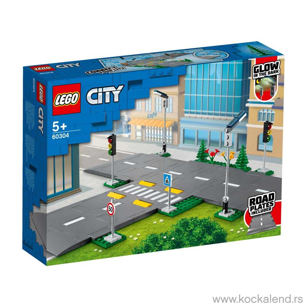 LEGO CITY ROAD PLATES 