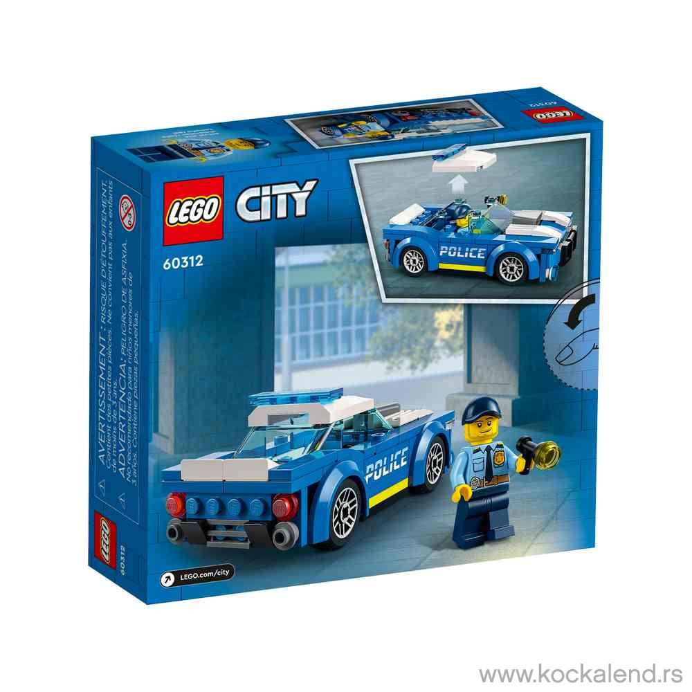 LEGO CITY POLICE CAR 