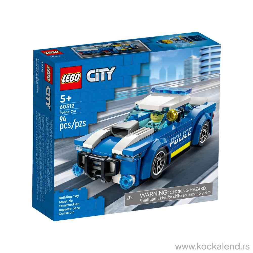 LEGO CITY POLICE CAR 