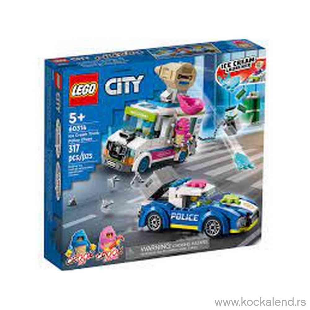 LEGO CITY ICE CREAM TRUCK POLICE CHASE 