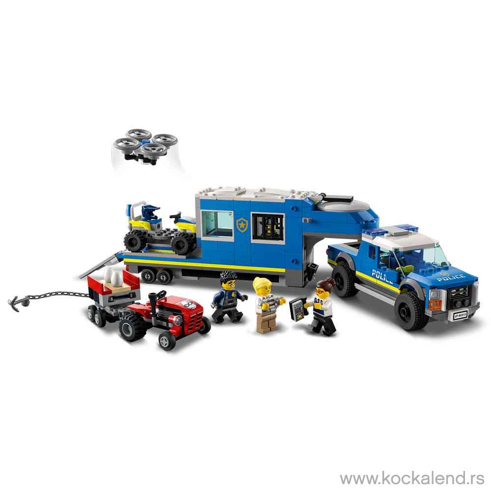 LEGO CITY POLICE MOBILE COMMAND TRUCK 