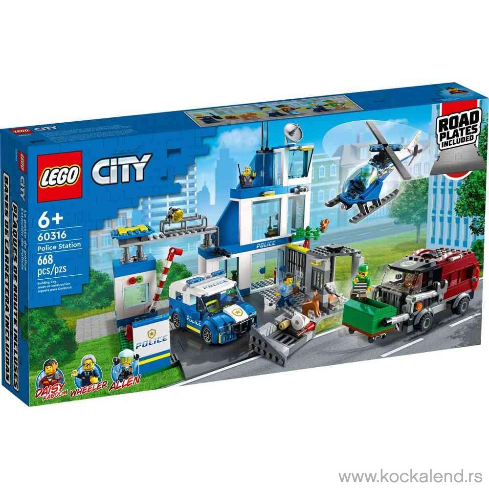 LEGO CITY POLICE STATION 