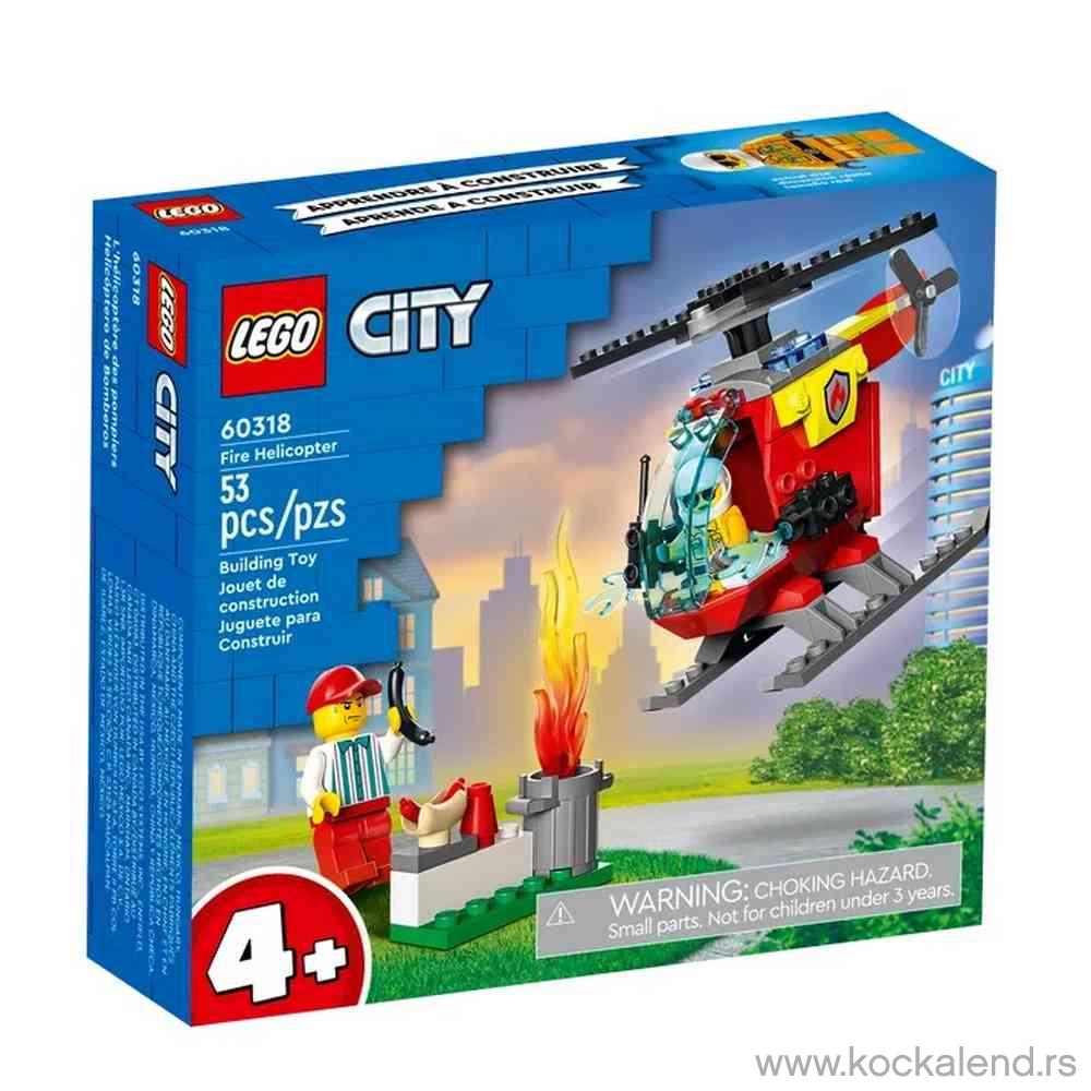 LEGO CITY FIRE HELICOPTER 