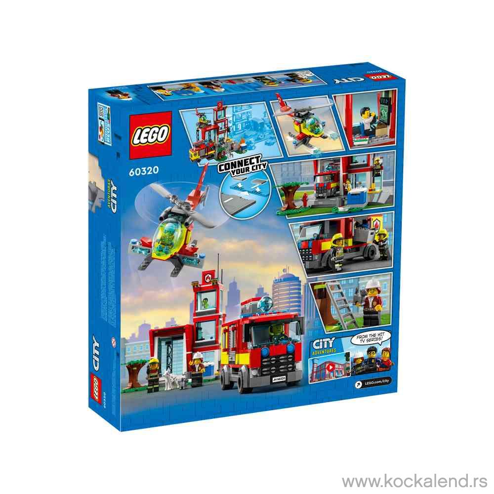 LEGO CITY FIRE STATION 