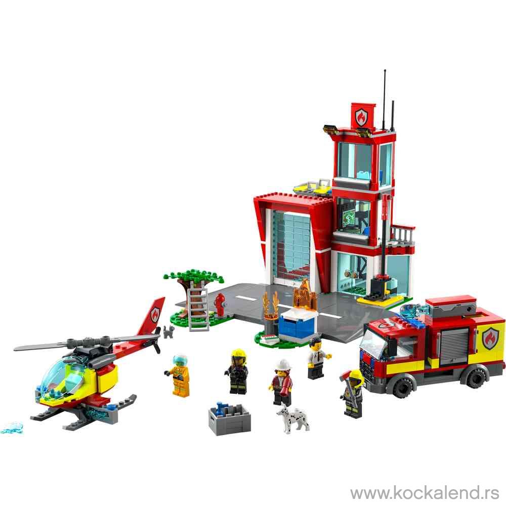 LEGO CITY FIRE STATION 