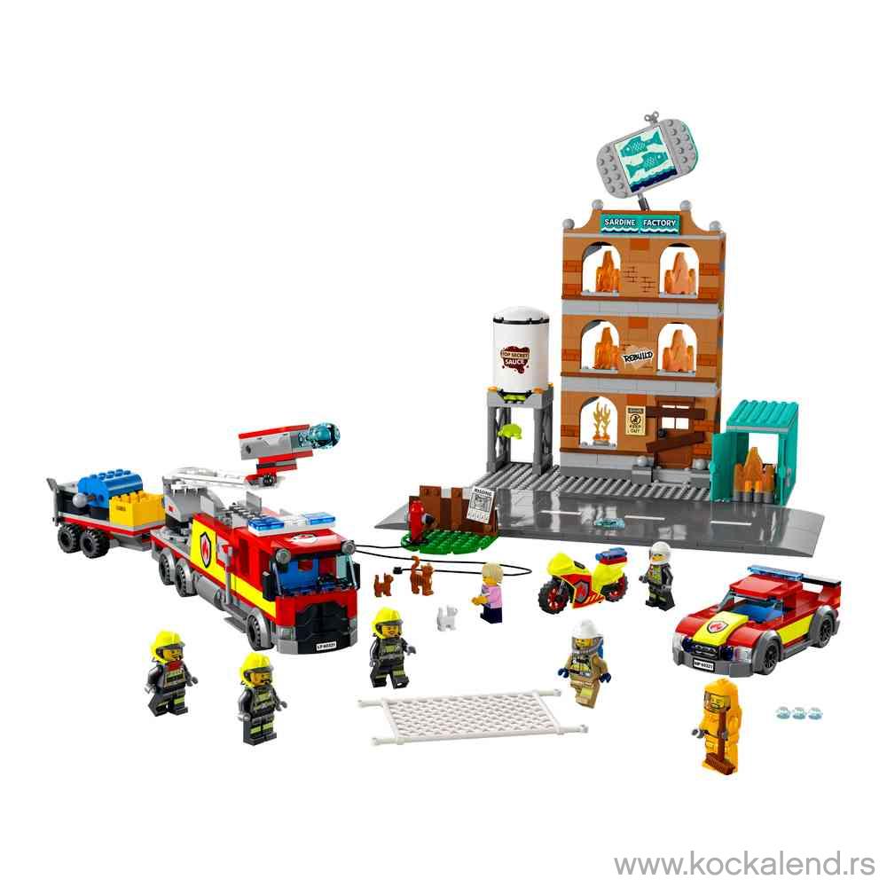 LEGO CITY FIRE BRIGADE 