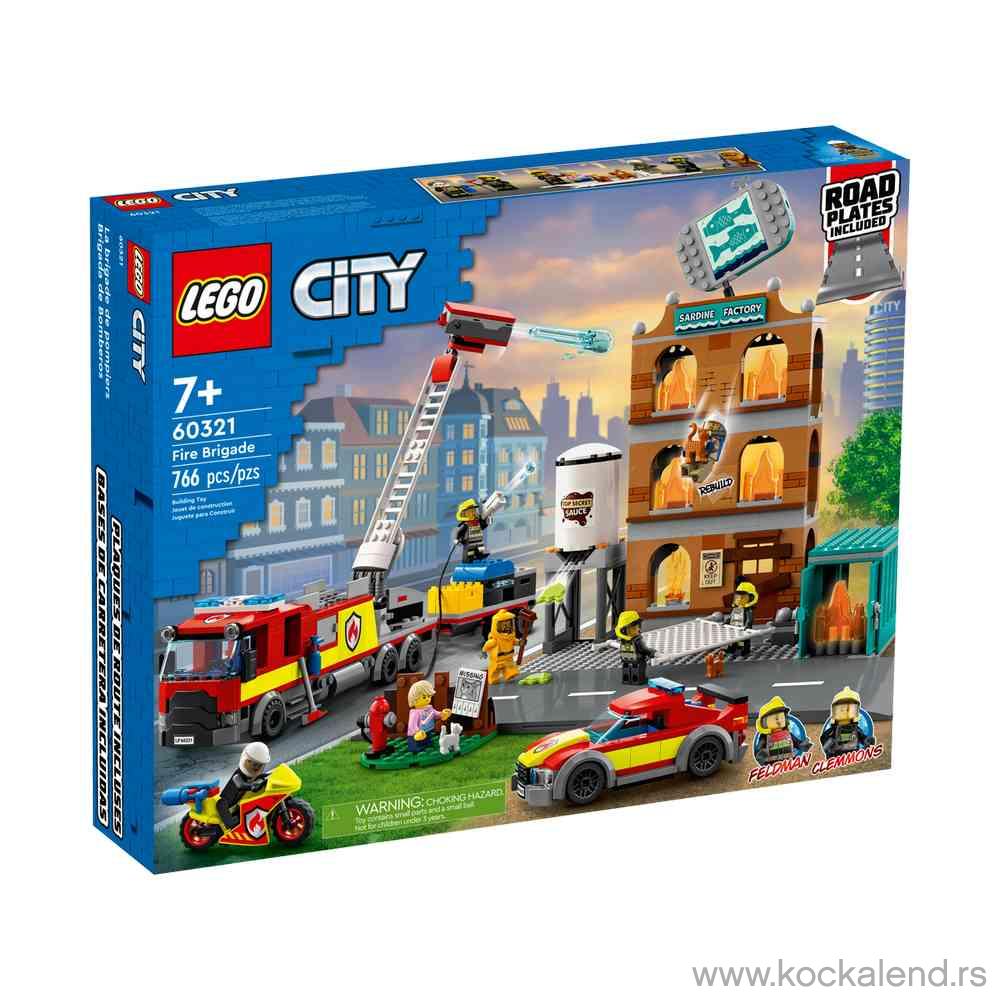 LEGO CITY FIRE BRIGADE 