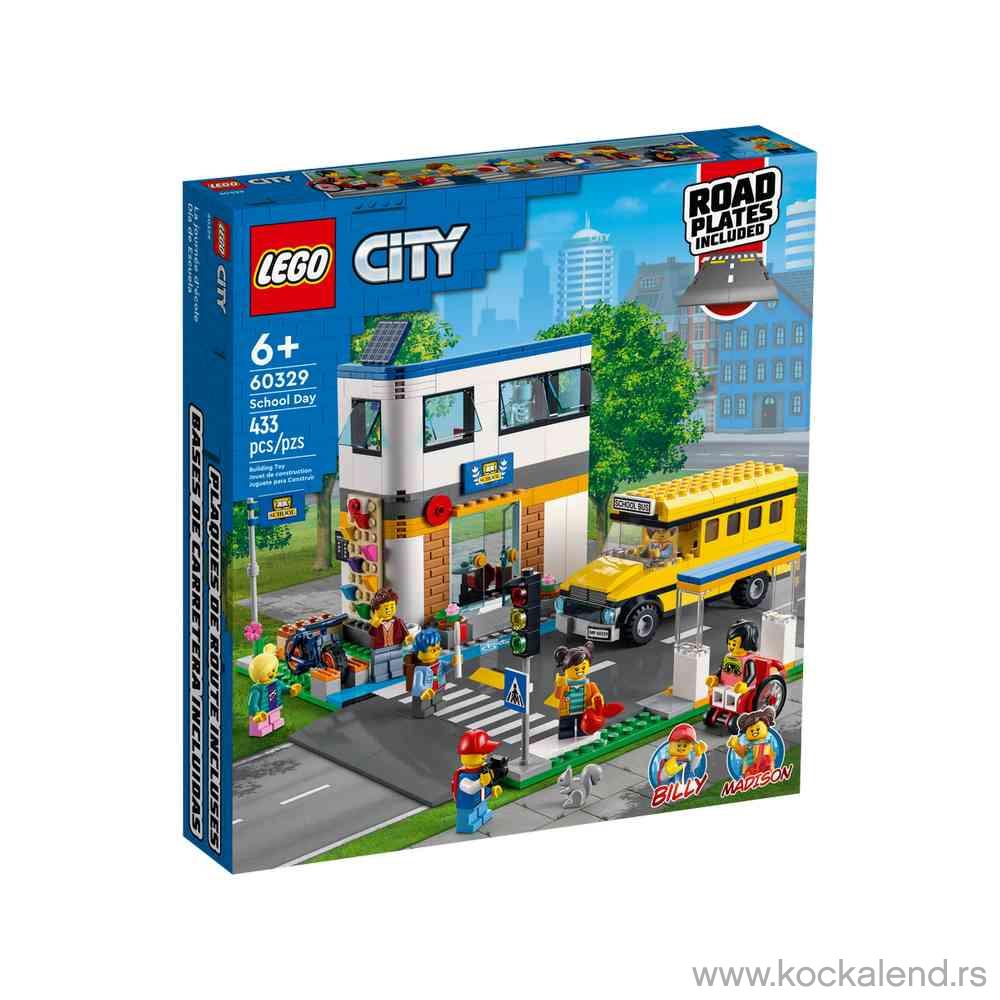 LEGO CITY SCHOOL DAY