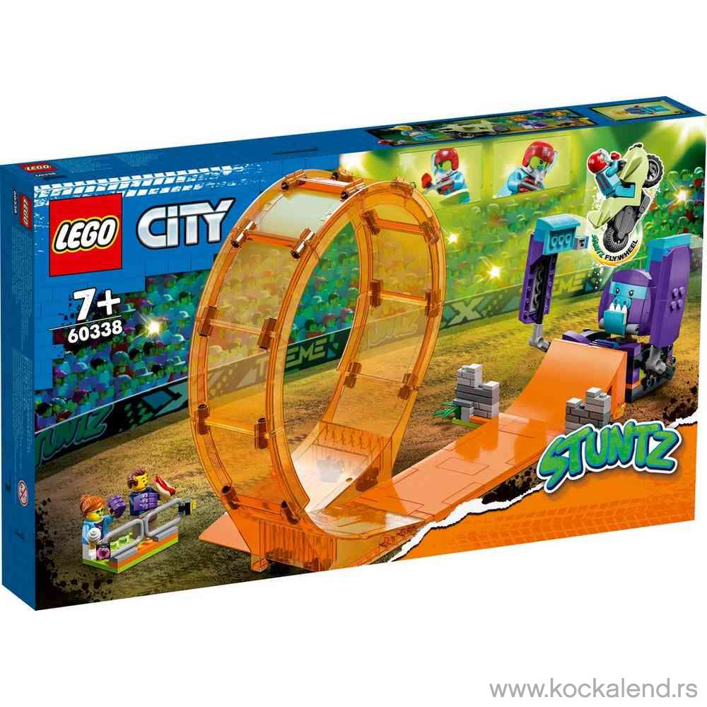 LEGO CITY SMASHING CHIMPANZEE STUNT LOOP 