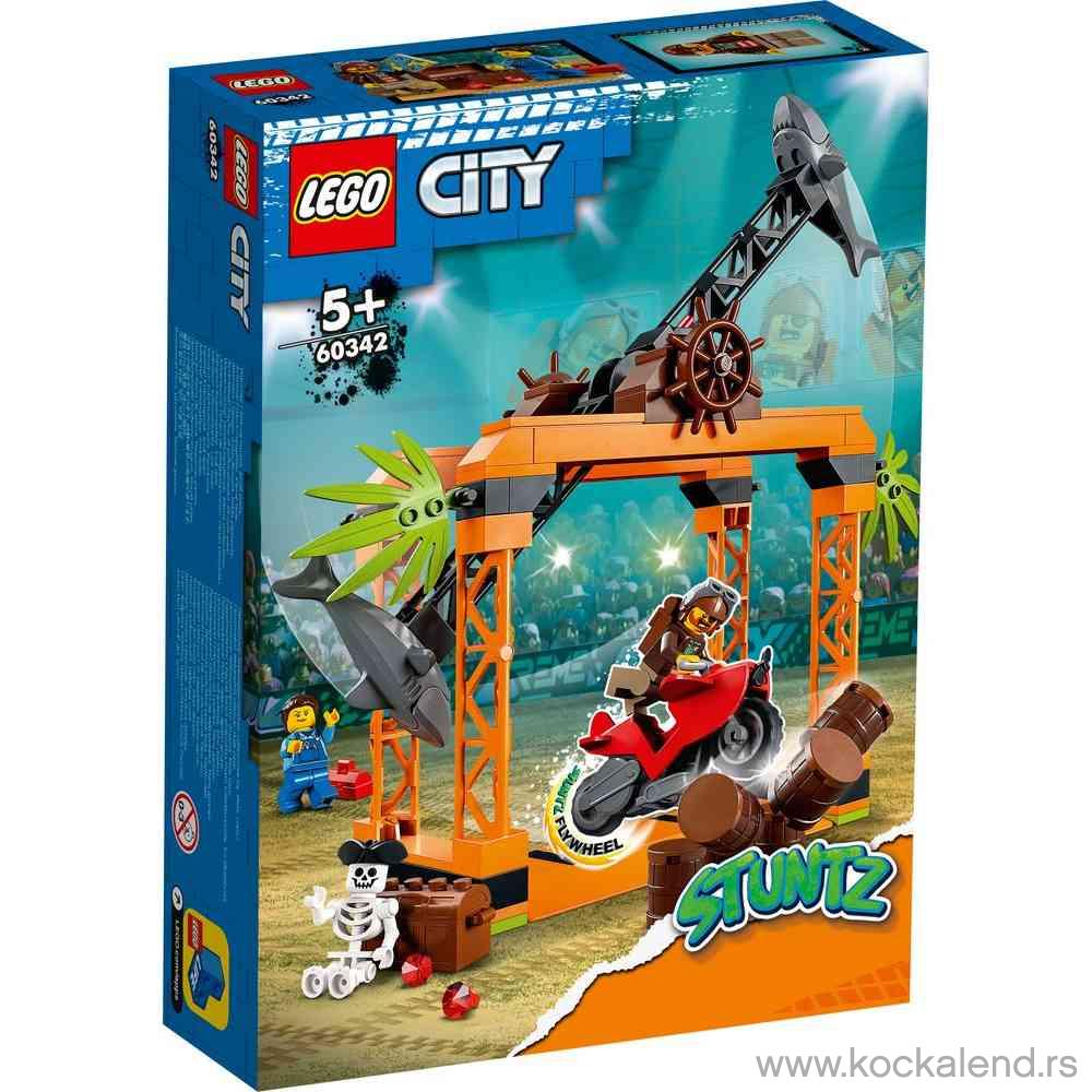 LEGO CITY THE SHARK ATTACK STUNT CHALLENGE 