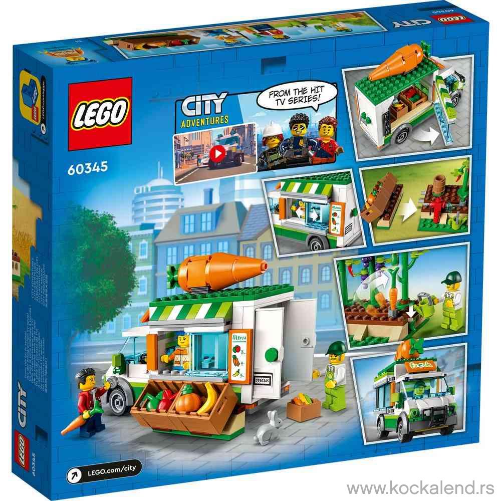 LEGO CITY FARMERS MARKET VAN 