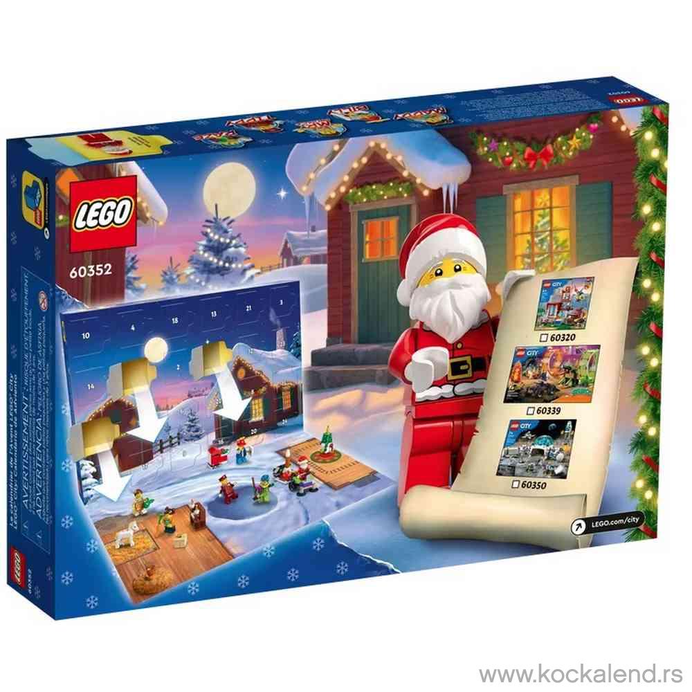 LEGO CITY ADVENT CALENDAR 