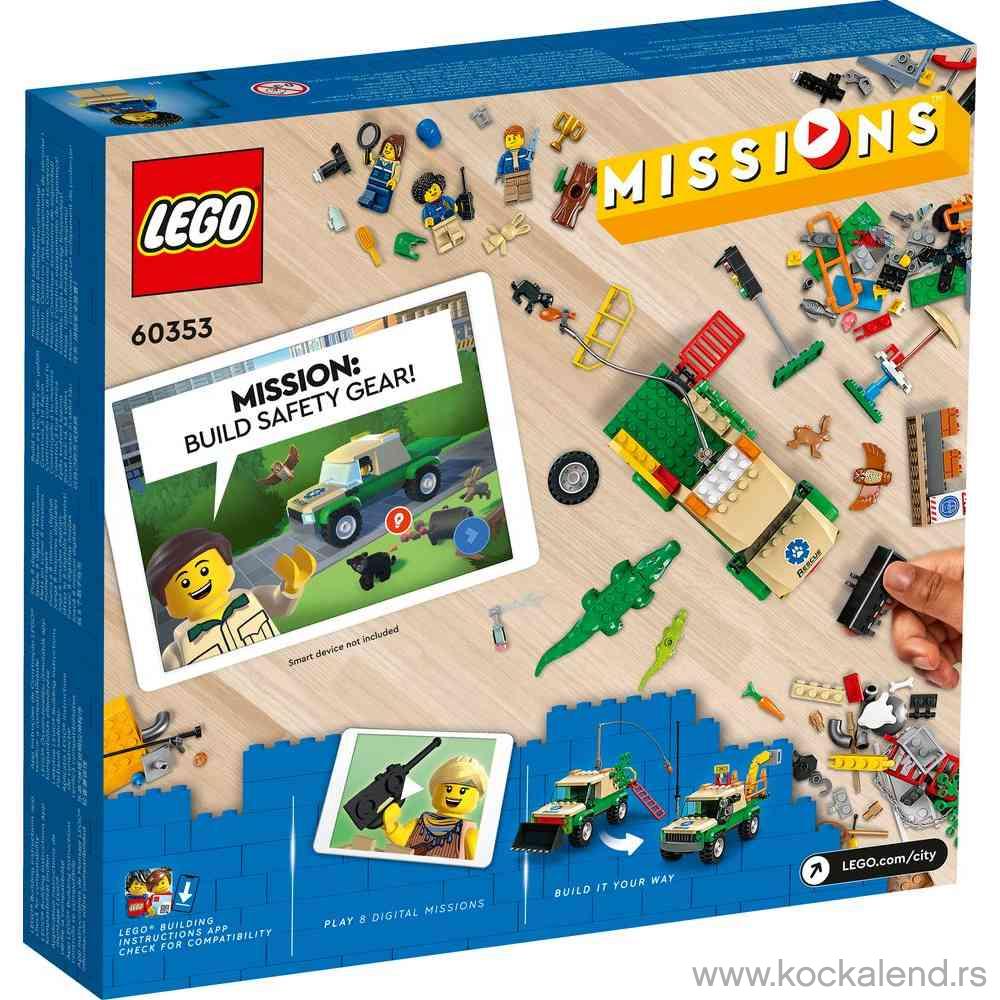 LEGO CITY WILD ANIMAL RESCUE MISSIONS 