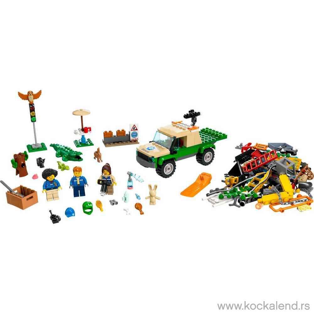 LEGO CITY WILD ANIMAL RESCUE MISSIONS