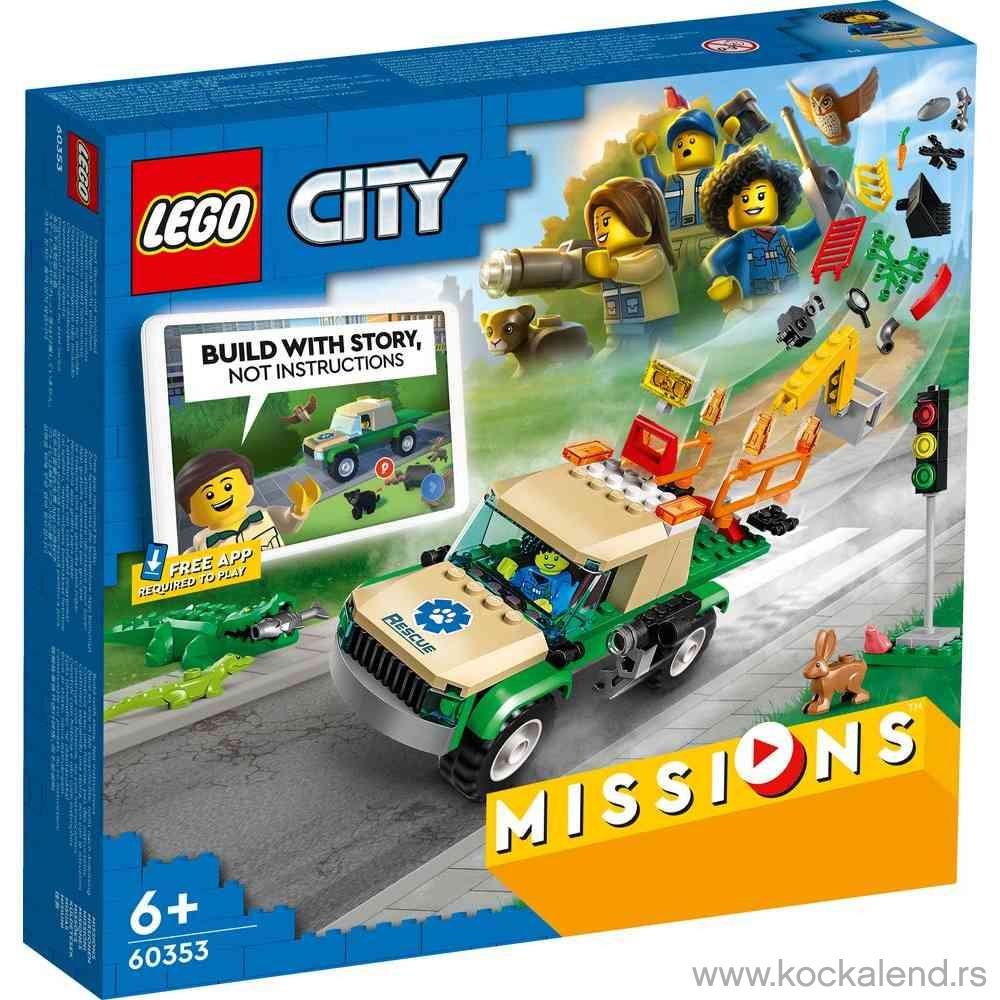 LEGO CITY WILD ANIMAL RESCUE MISSIONS