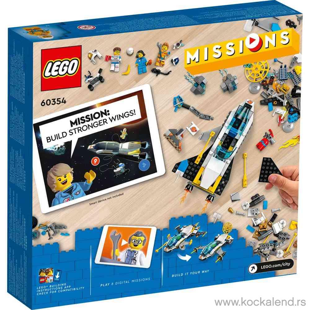LEGO CITY MARS SPACECRAFT EXPLORATION MISSIONS 