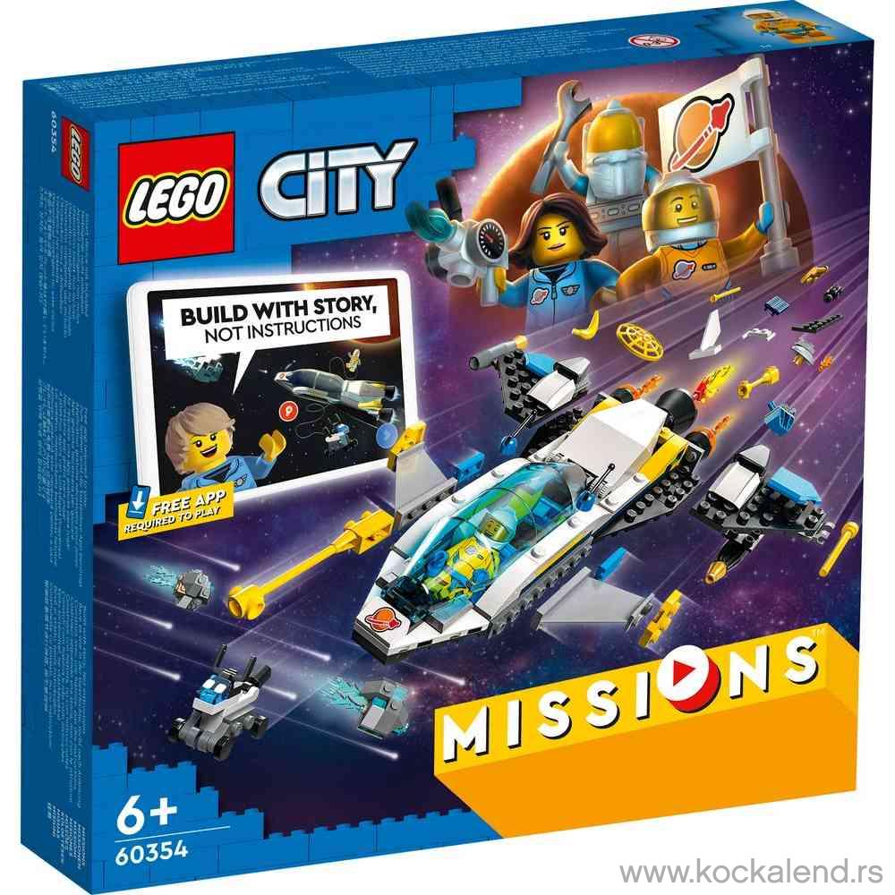 LEGO CITY MARS SPACECRAFT EXPLORATION MISSIONS 