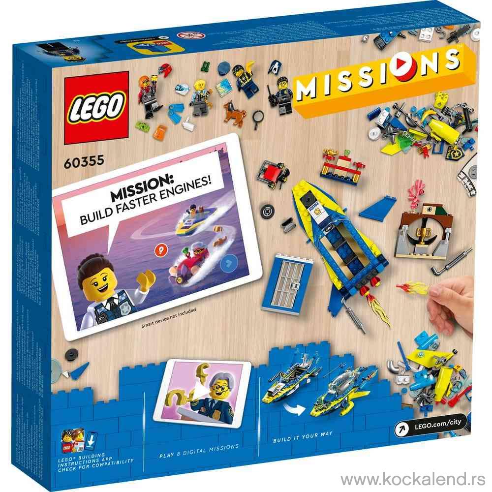 LEGO CITY WATER POLICE DETECTIVE MISSIONS 