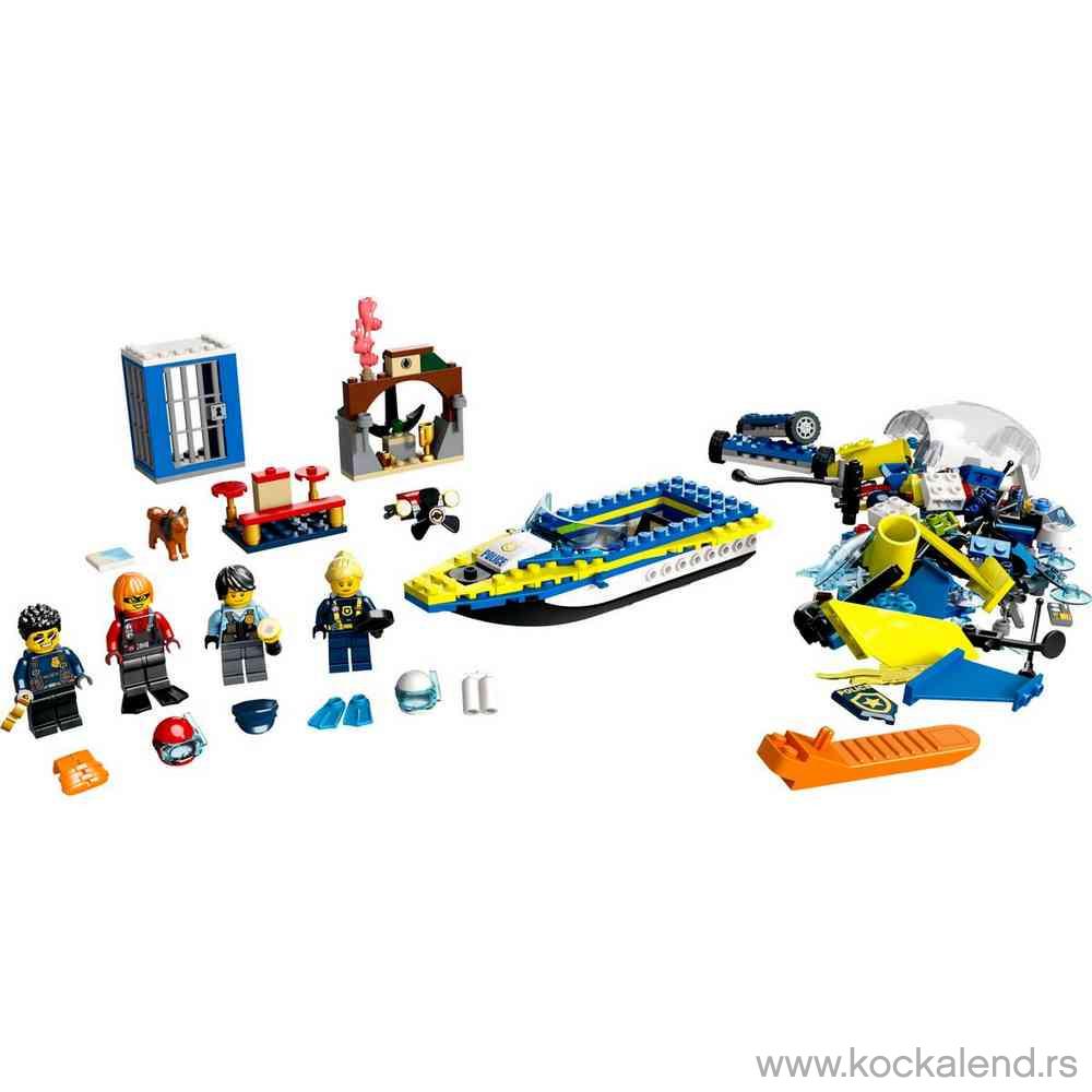 LEGO CITY WATER POLICE DETECTIVE MISSIONS