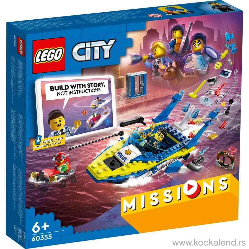 LEGO CITY WATER POLICE DETECTIVE MISSIONS