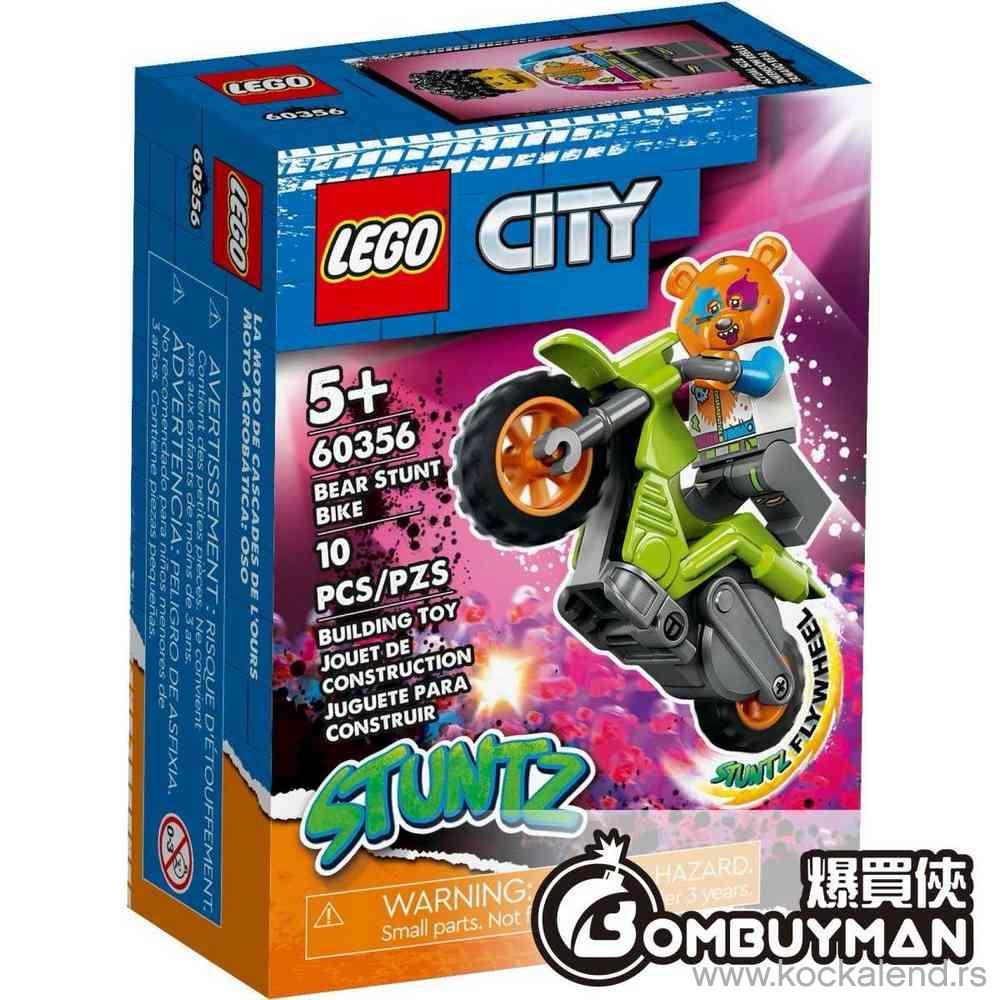 LEGO CITY BEAR STUNT BIKE 