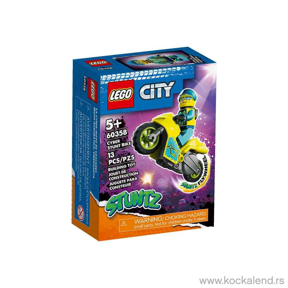 LEGO CITY CYBER STUNT BIKE 