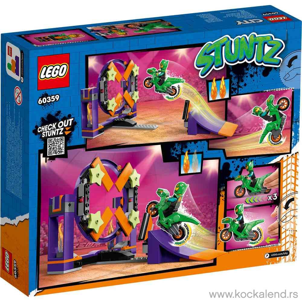 LEGO CITY DUNK STUNT RAMP CHALLENGE