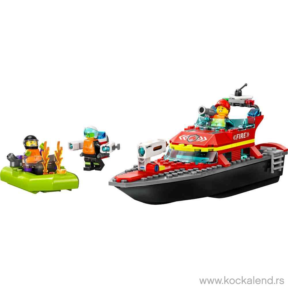 LEGO CITY FIRE RESCUE BOAT 