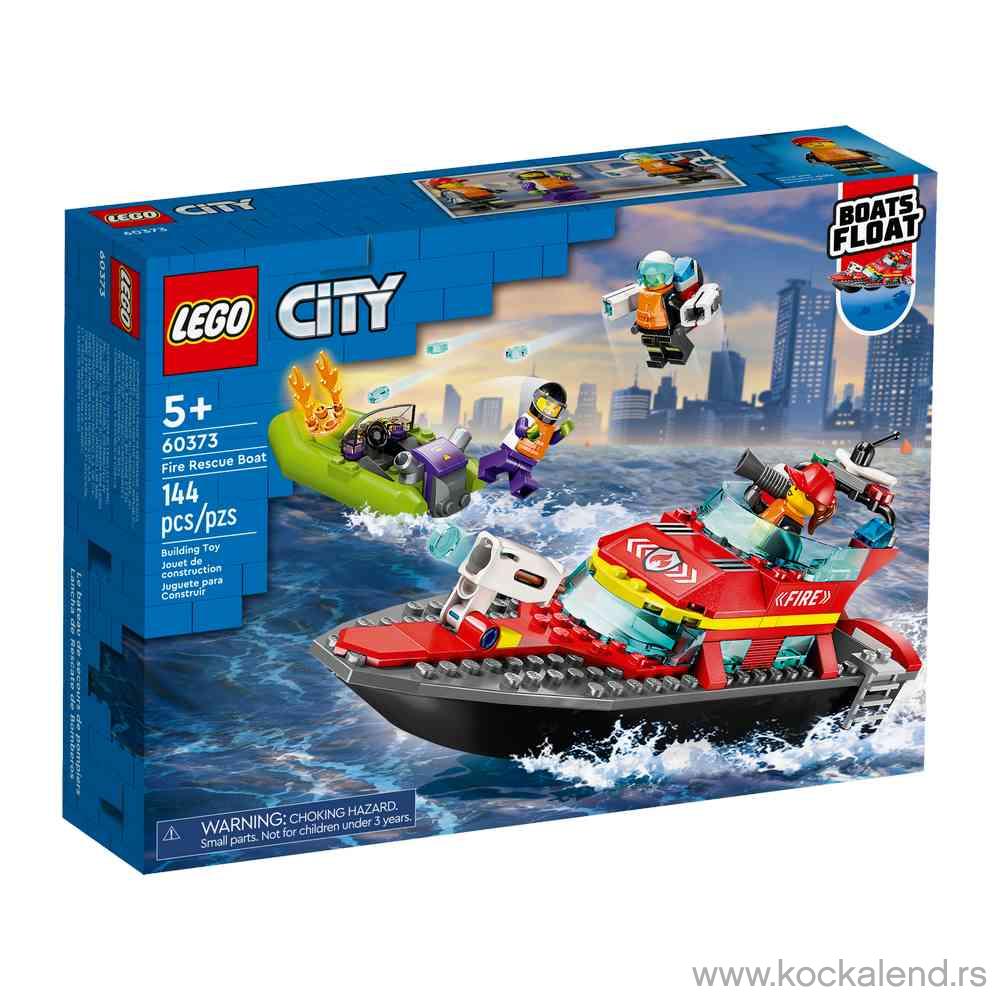 LEGO CITY FIRE RESCUE BOAT 