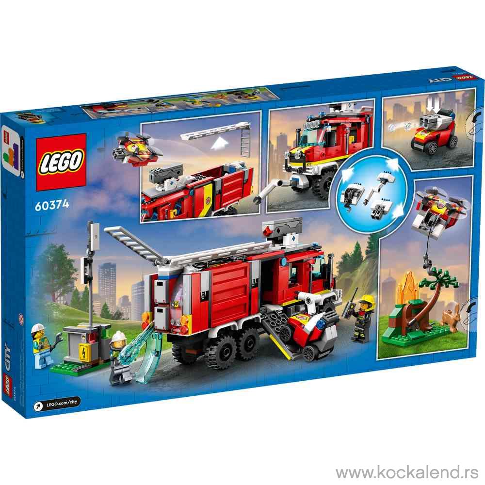 LEGO CITY FIRE COMMAND TRUCK 