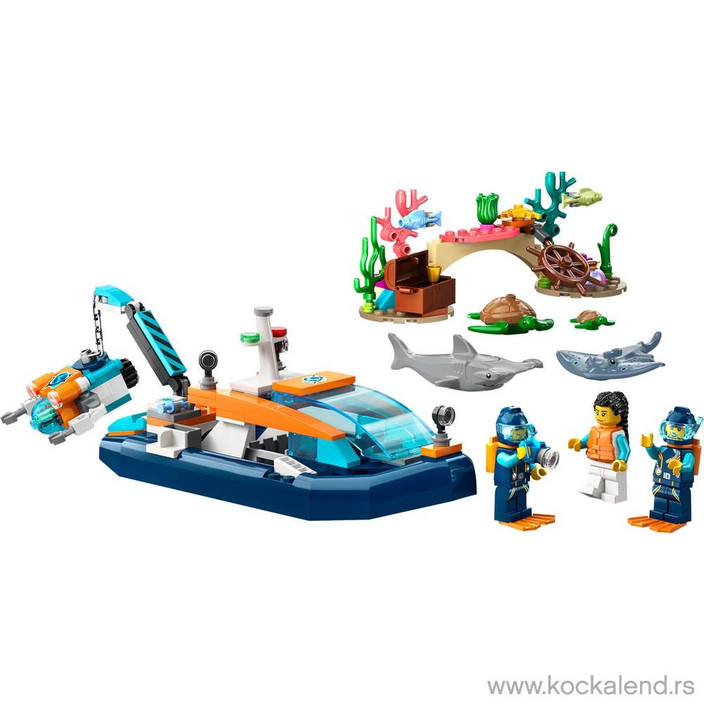 LEGO CITY EXPLORATION EXPLORER DIVING BOAT 