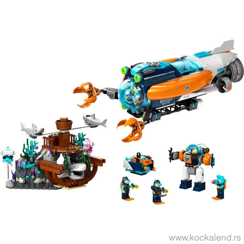 LEGO CITY EXPLORATION DEEP-SEA EXPLORER SUBMARINE 