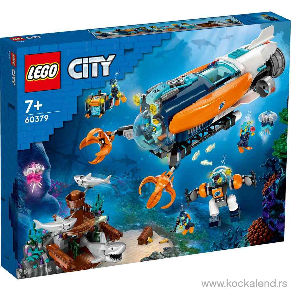 LEGO CITY EXPLORATION DEEP-SEA EXPLORER SUBMARINE 