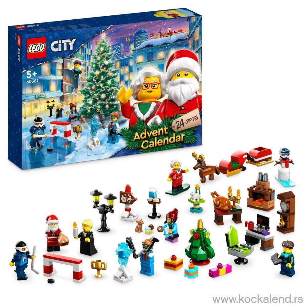 LEGO CITY ADVENT CALENDAR SET 