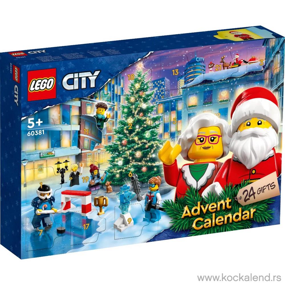 LEGO CITY ADVENT CALENDAR SET 