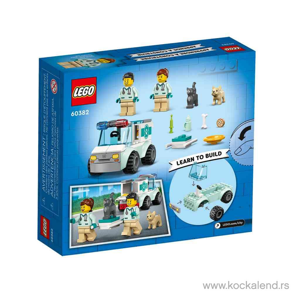 LEGO CITY VET VAN RESCUE 