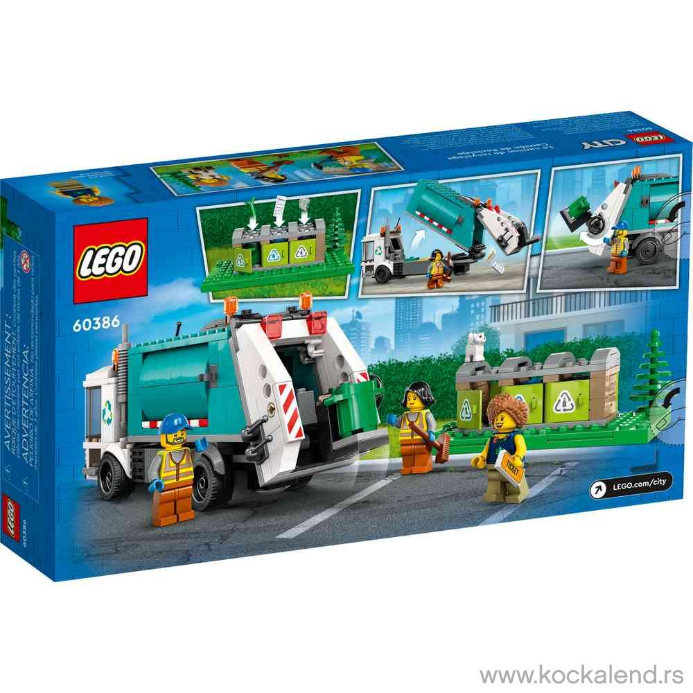 LEGO CITY RECYCLING TRUCK 