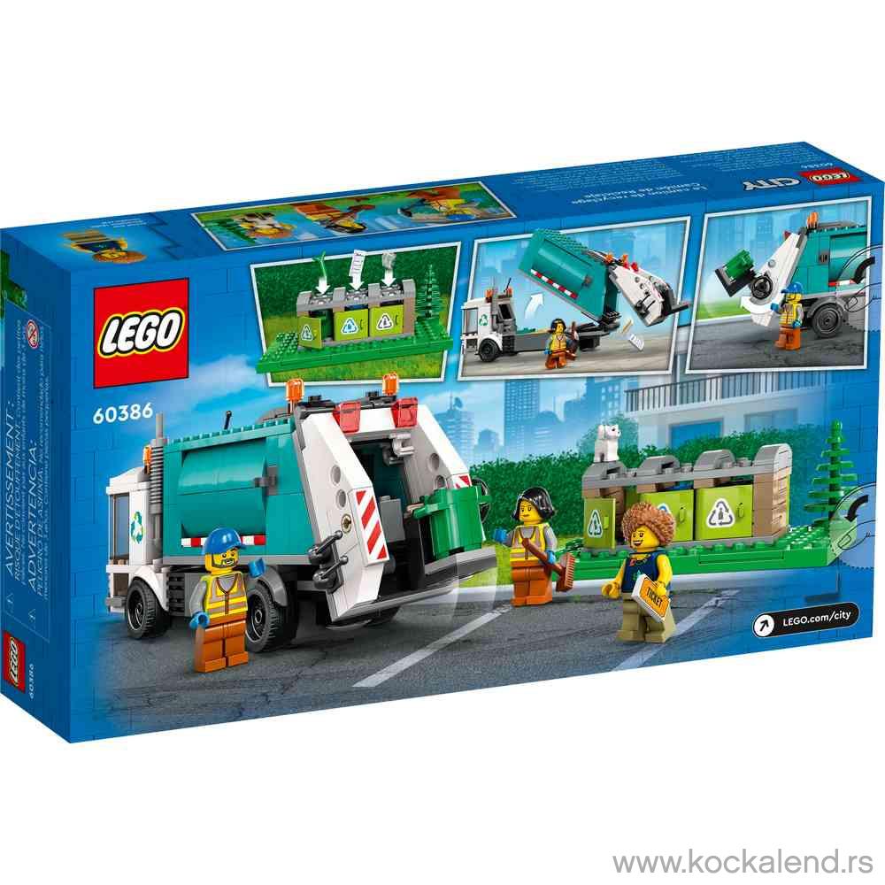LEGO CITY RECYCLING TRUCK