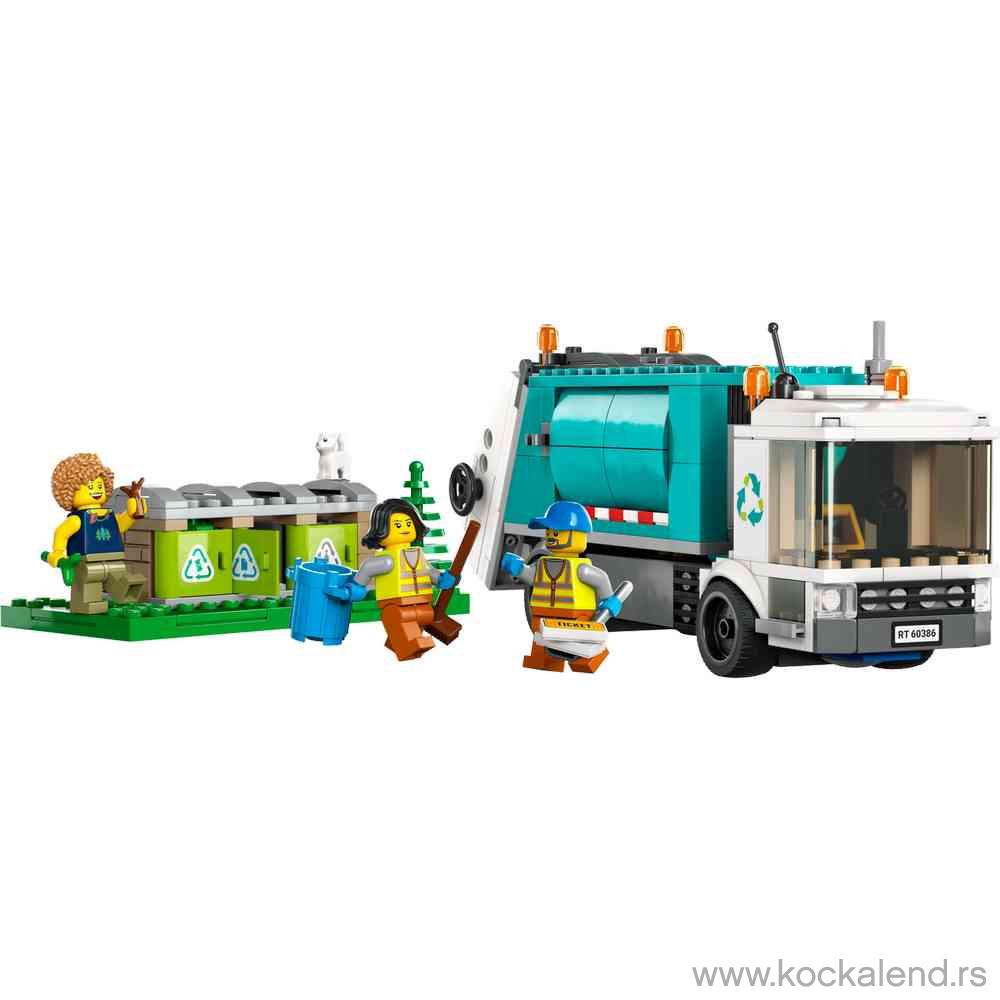 LEGO CITY RECYCLING TRUCK
