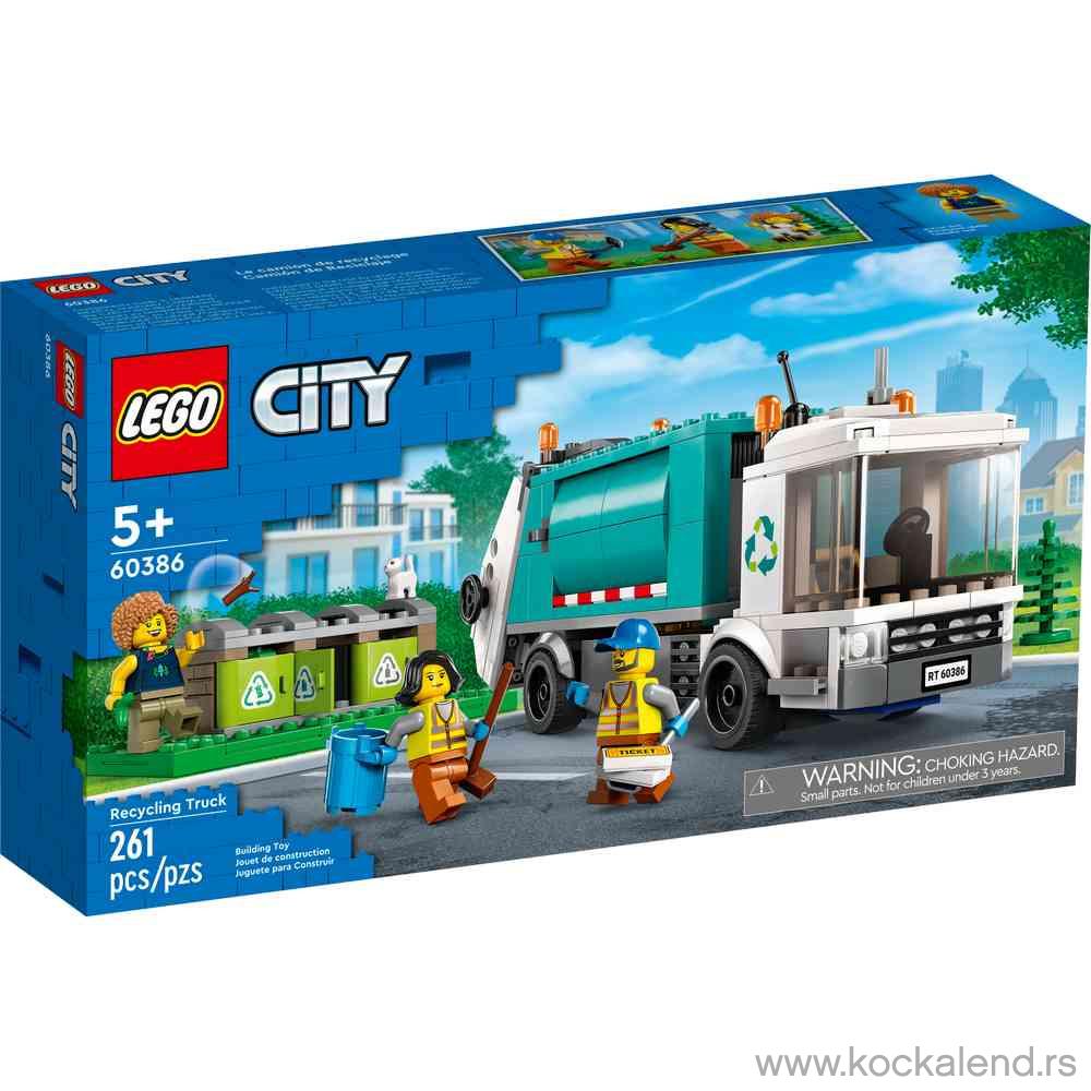 LEGO CITY RECYCLING TRUCK
