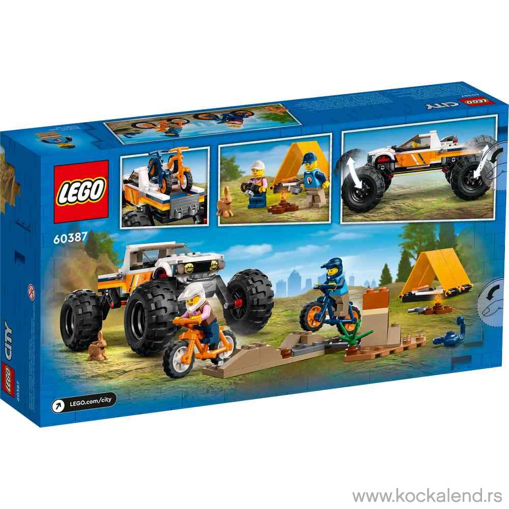 LEGO CITY 4X4 OFF-ROADER ADVENTURES 