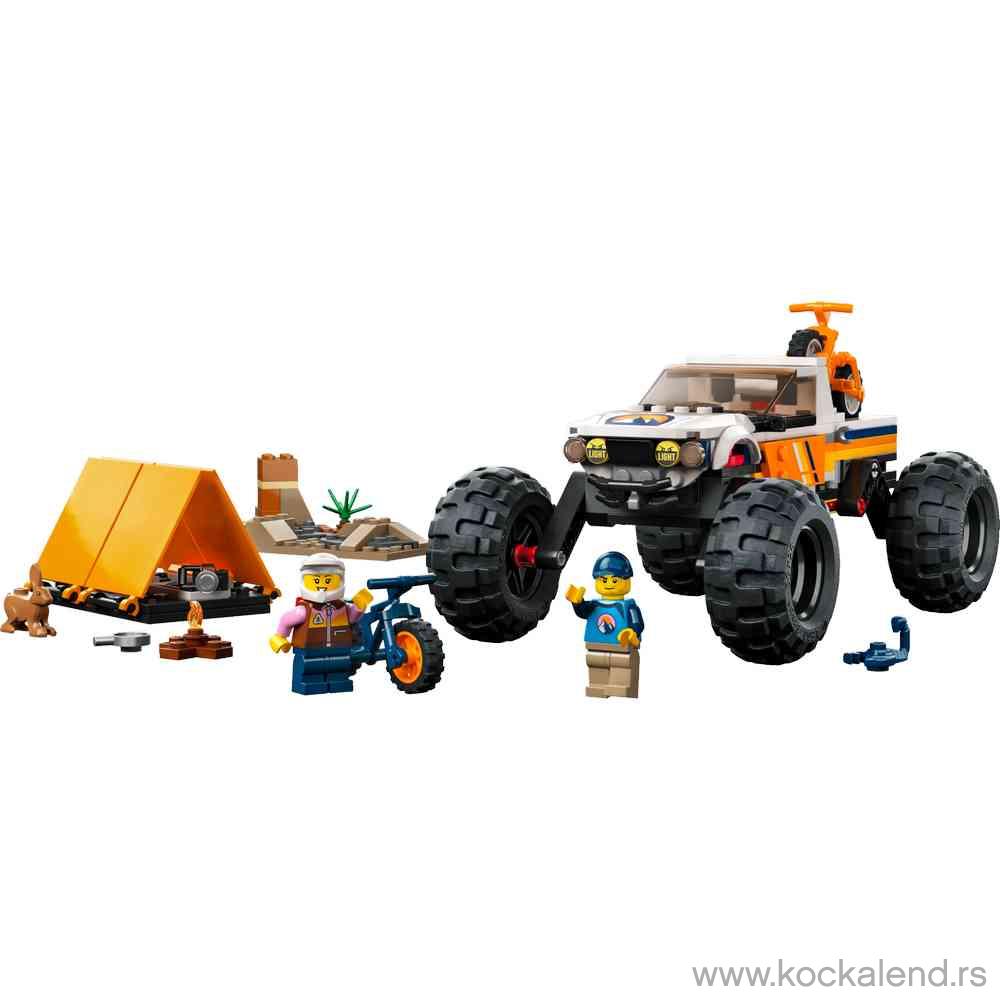 LEGO CITY 4X4 OFF-ROADER ADVENTURES 