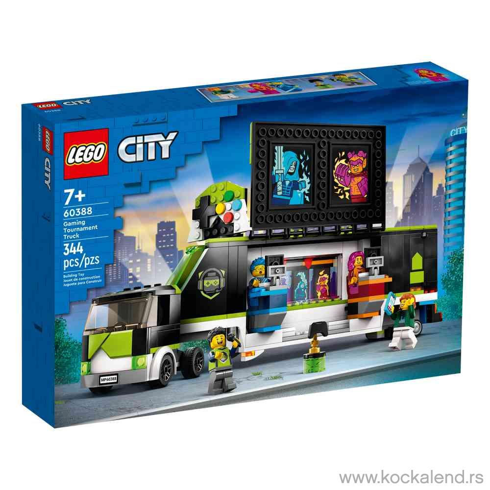 LEGO CITY GAMING TOURNAMENT TRUCK 